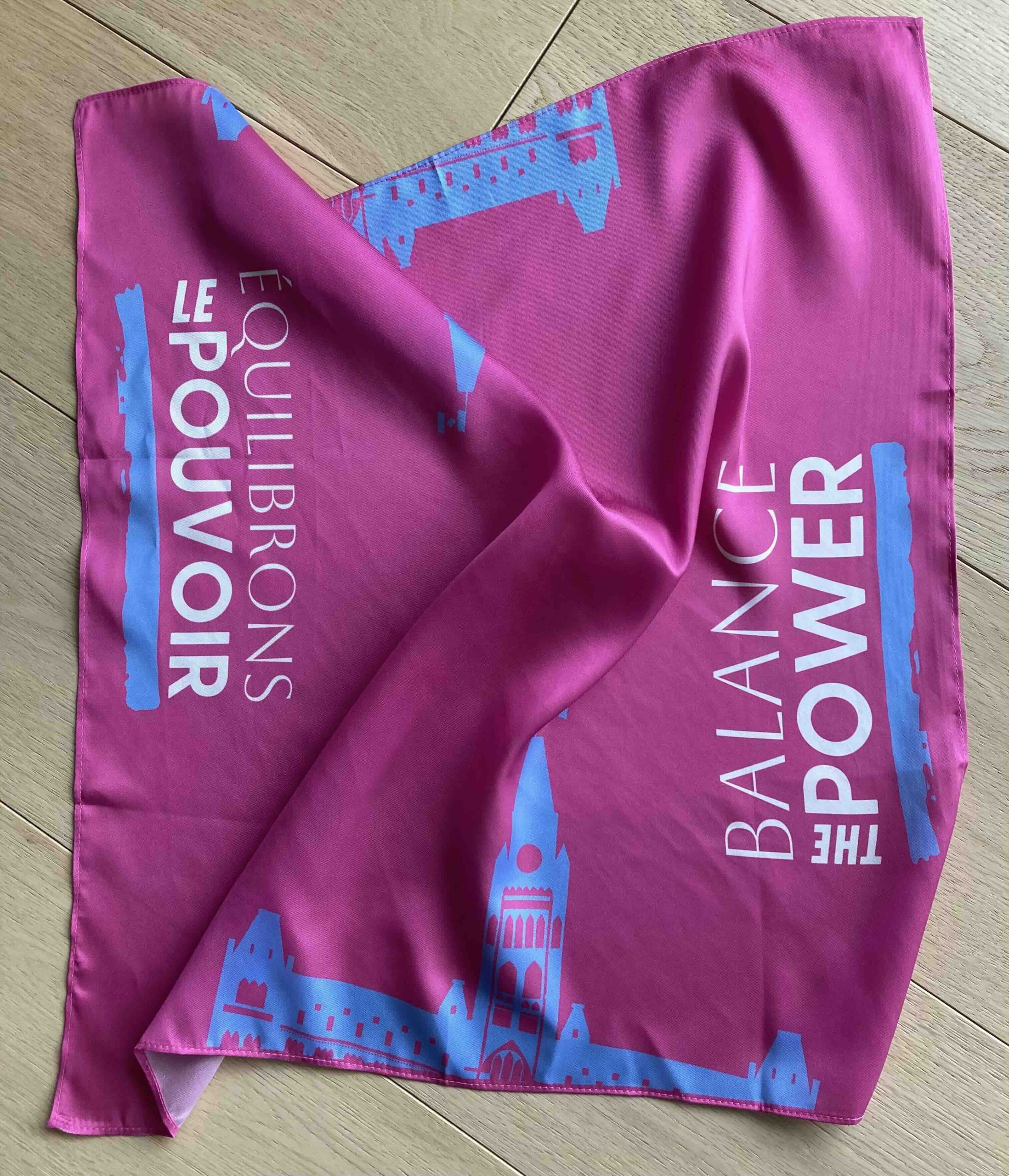 image of the balance the power scarf